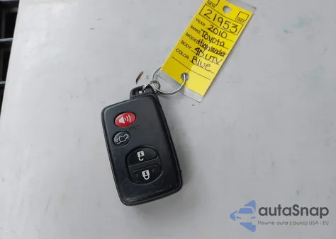 2010 Toyota Highlander Hybrid Limited V6 from USA, damaged, VIN JTEJW3EH6A2043911